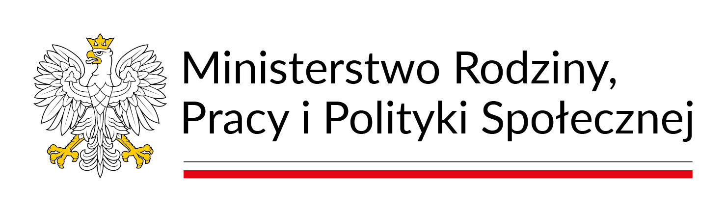 Logo Ministerstwa Rodziny, Pracy i Polityki Społecznej