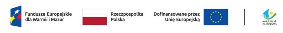 Logo - Fundusze Europejskie dla Warmii i Mazur